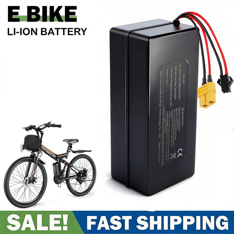 36V 6AH Electric Bike Battery HA103 2 wire Genuine 350w for ANCHEER Gocio FDMT20