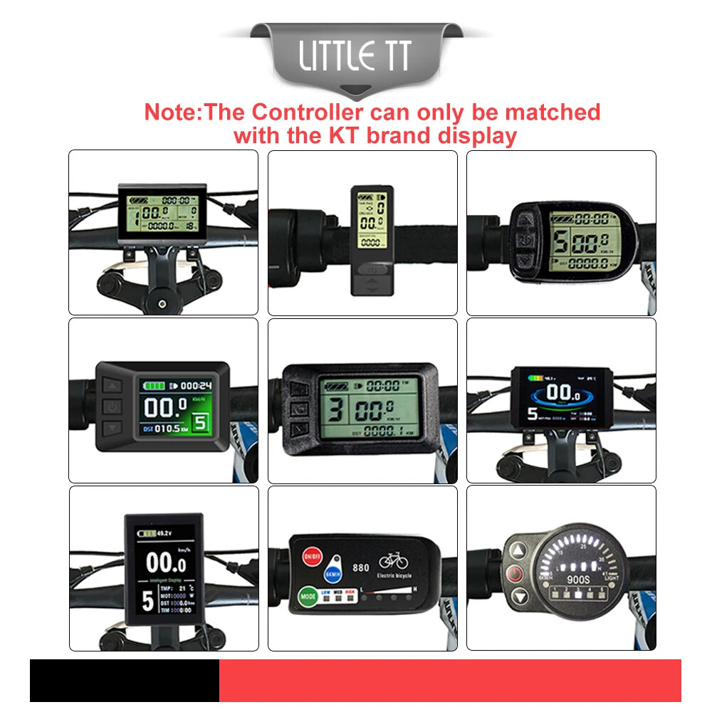 E-bike Controller 36V 48V 250W-1500W Controller for Electric Bike Conversion Kit