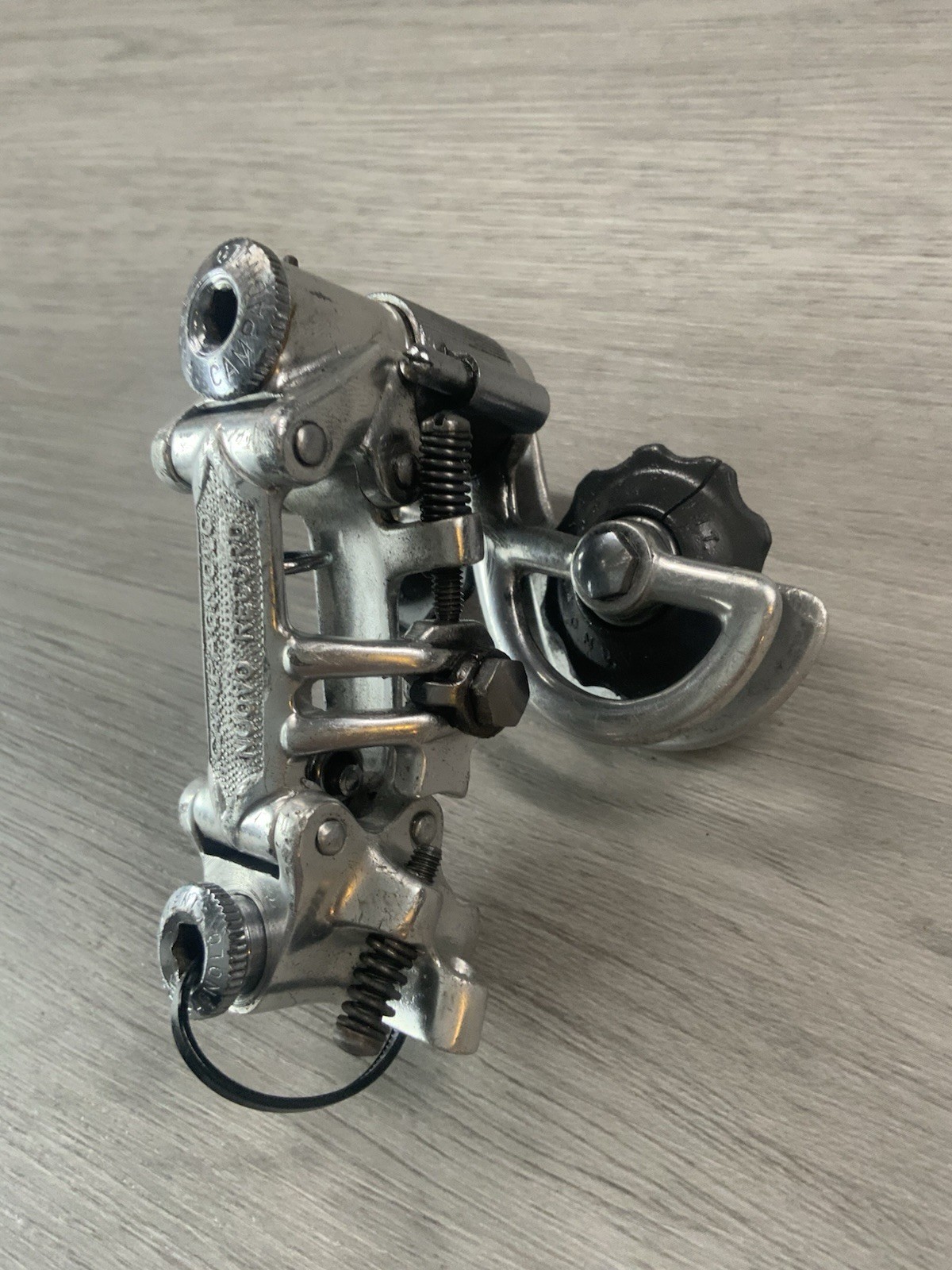 CAMPAGNOLO NUOVO RECORD DERAILLEUR SET SHORT CAGE PATENT 1ST GEN CLAMP 28.6 MM