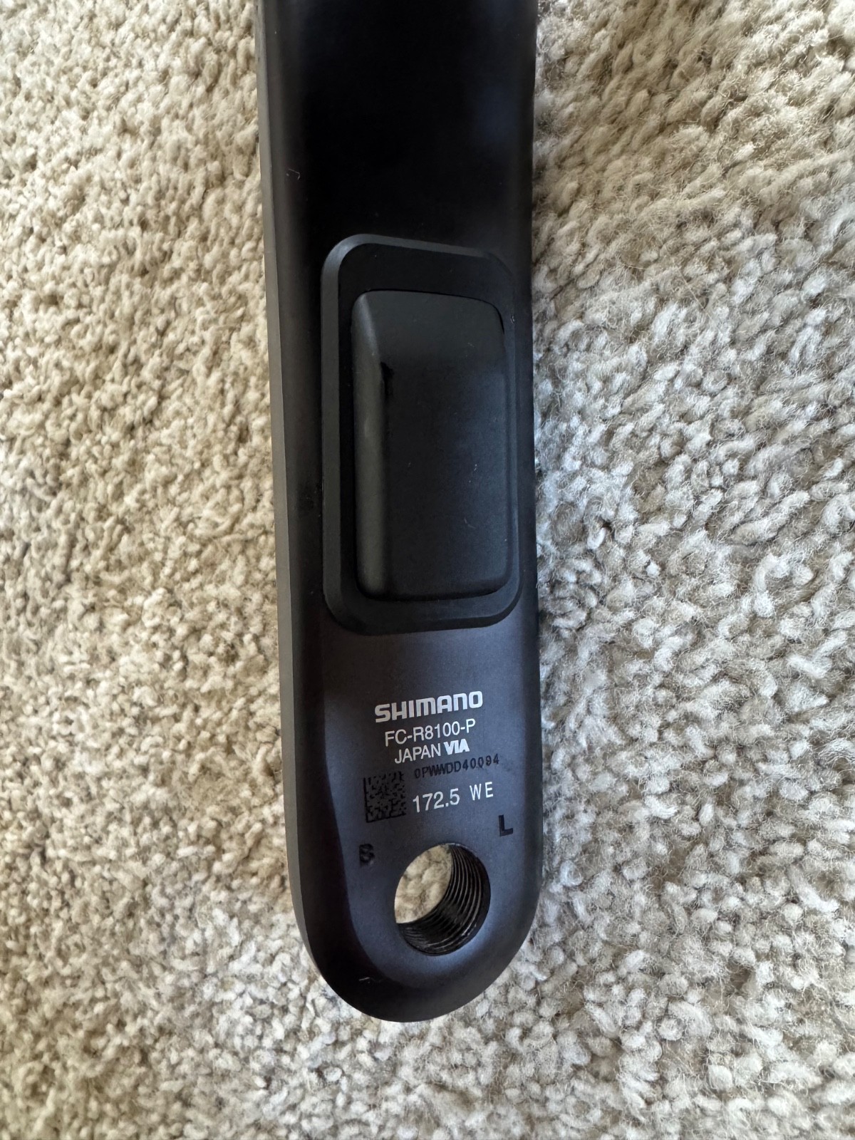 Shimano Ultegra FC-R8100-P Dual Sided Power Meter 2×12 Speed Crankset 172.5mm