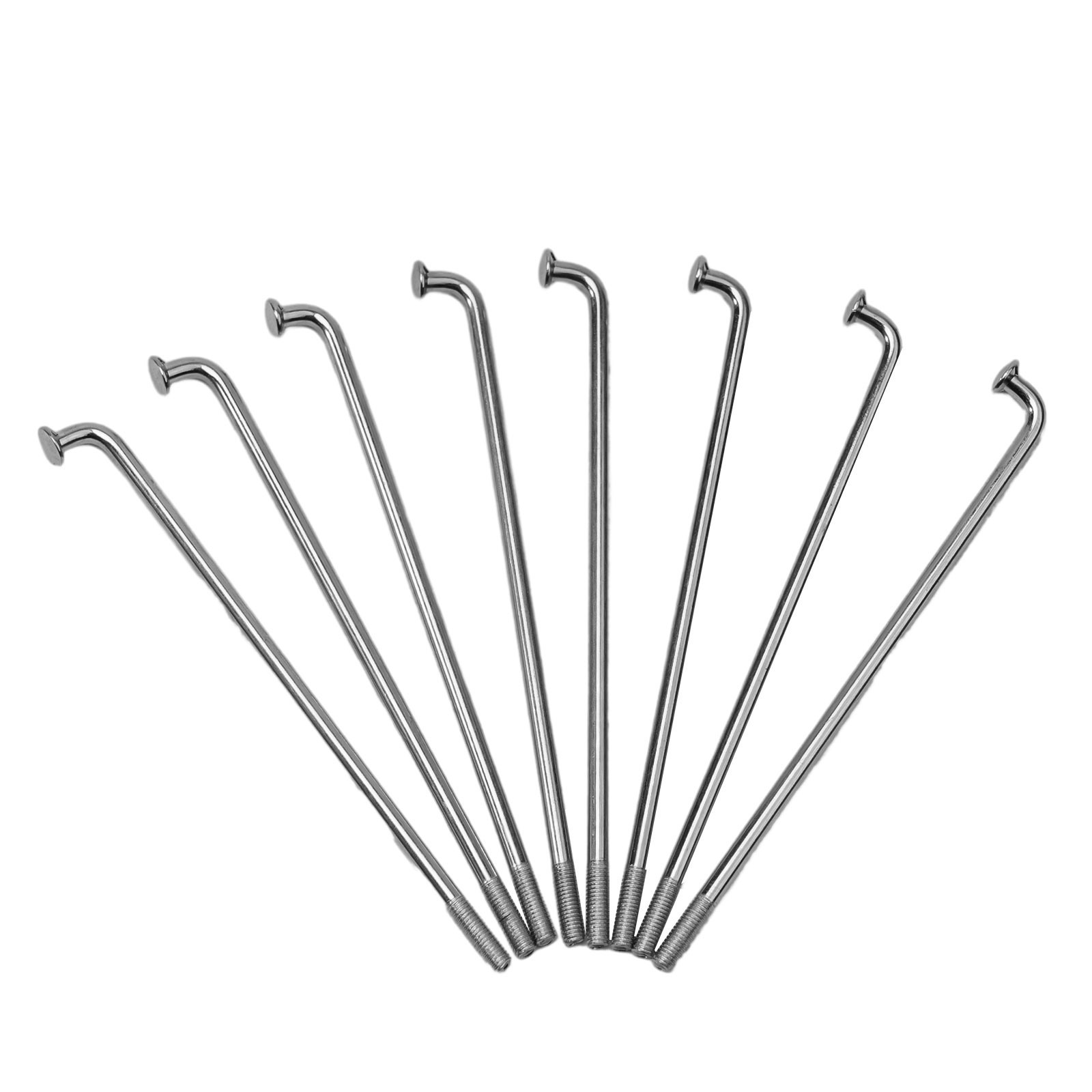 Bicycle Spokes Wheel Rim Spokes 2.5mm 12G 12K Steel 80-305mm Load Wire New