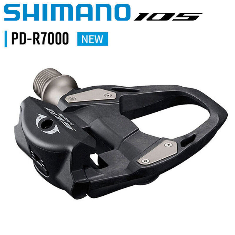Shimano PD-R7000 Carbon Fiber 9/16″ Clipless Pedals SPD-SL with SH11 6° Cleats