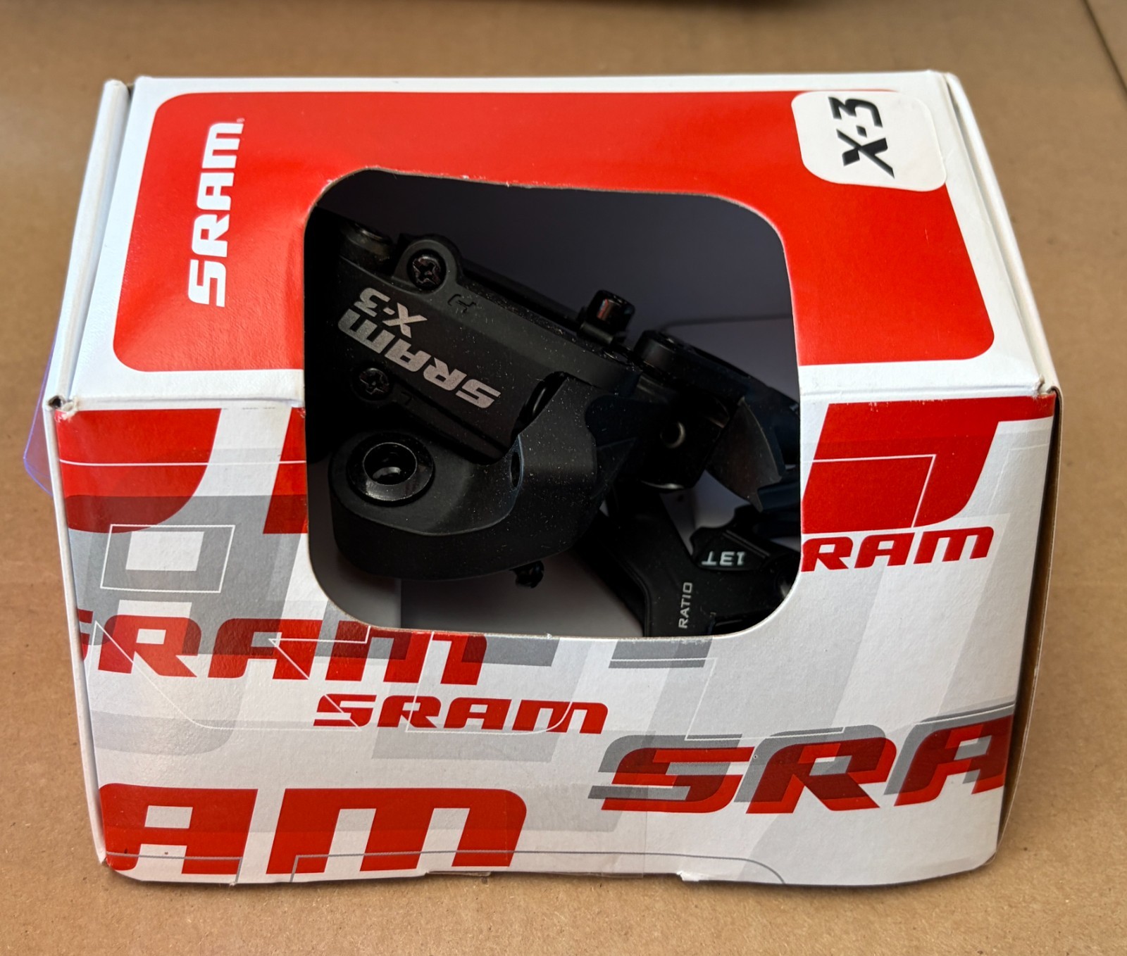 SRAM X3 Rear Derailleur 7,8,9 Speed Long Cage Black