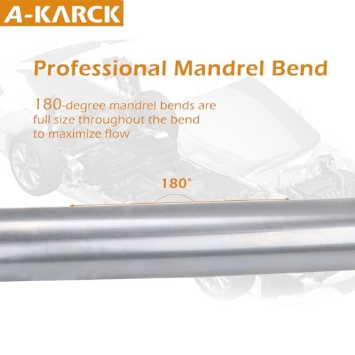 Straight Exhaust Pipe OD, Mild Steel 35″ Long Mandrel Exhaust 2.25″ 35 INCH