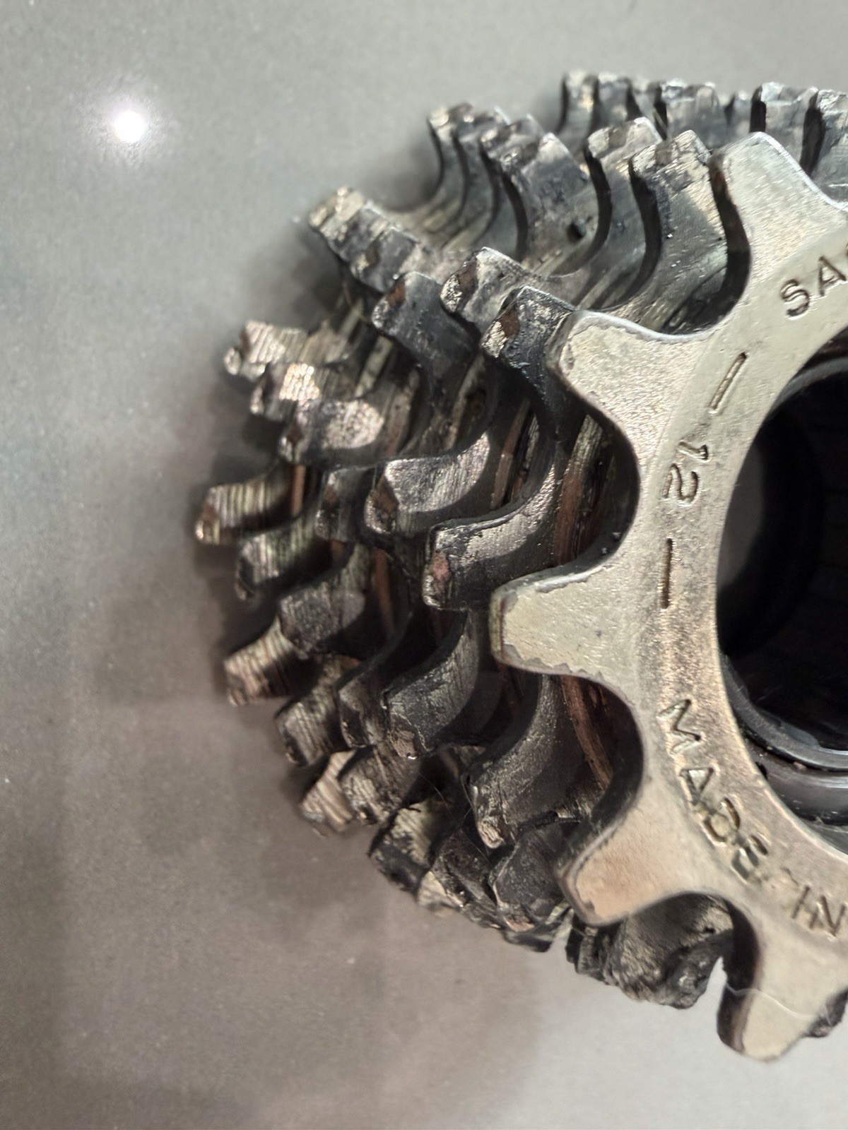 SACHS LY 91 7 SPEED FREEWHEEL 12-18 TOOTH BRITISH THREADING