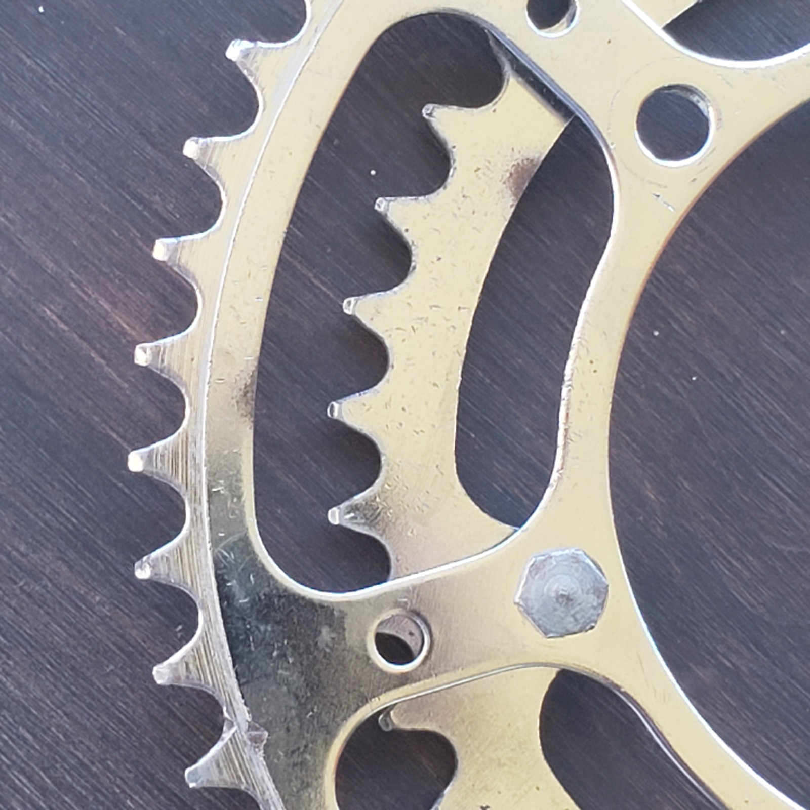 VINTAGE 1950s-1960s MILREMO STRONGLIGHT 116 BCD 52-40 DOUBLE CHAINRINGS VGC!!!