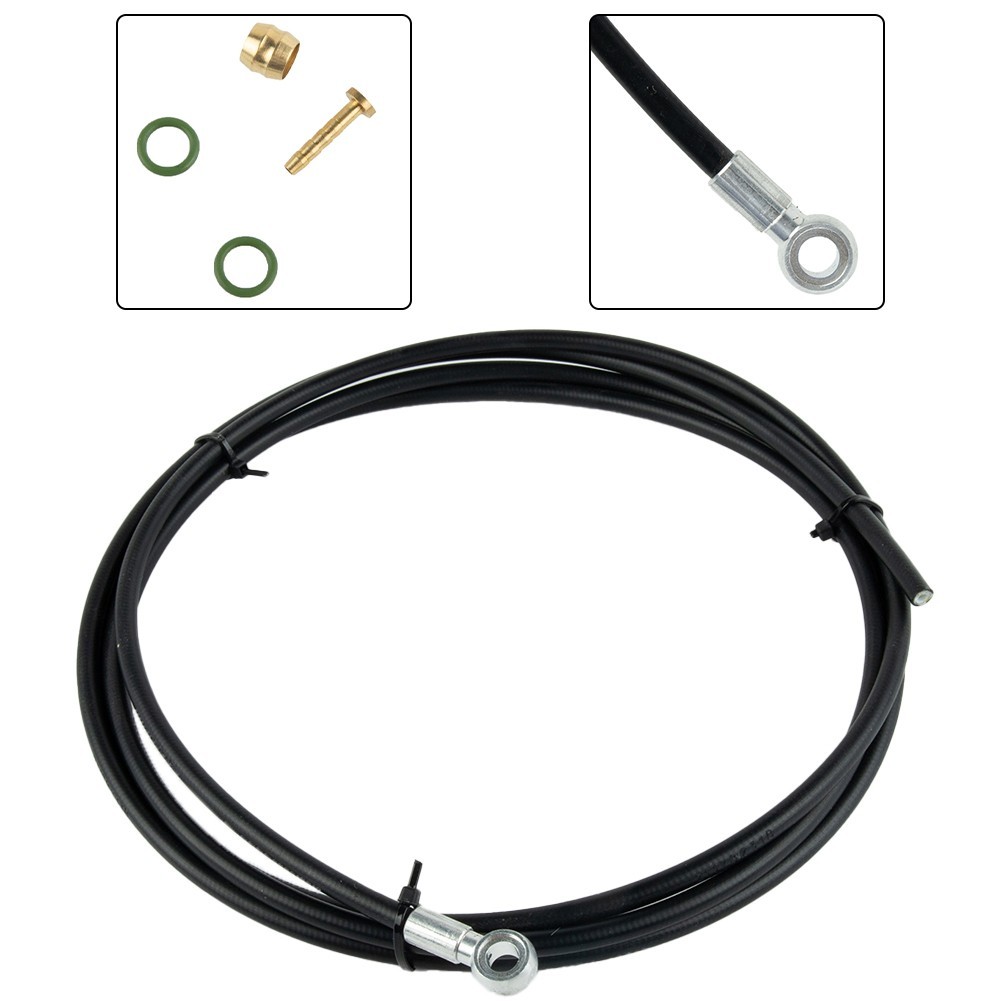 Bike Brake Line 2.0m*5.0mm About 60g Black/Red/Blue High Quality Brand New