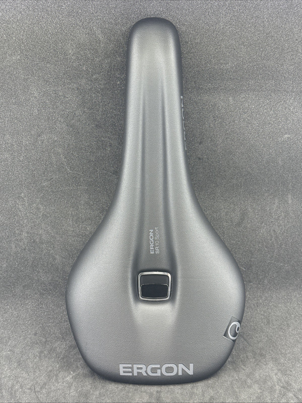 ERGON SR 10 Sport Stealth Road Saddle CroMo Rail Black 270mm x 140mm MSRP $99