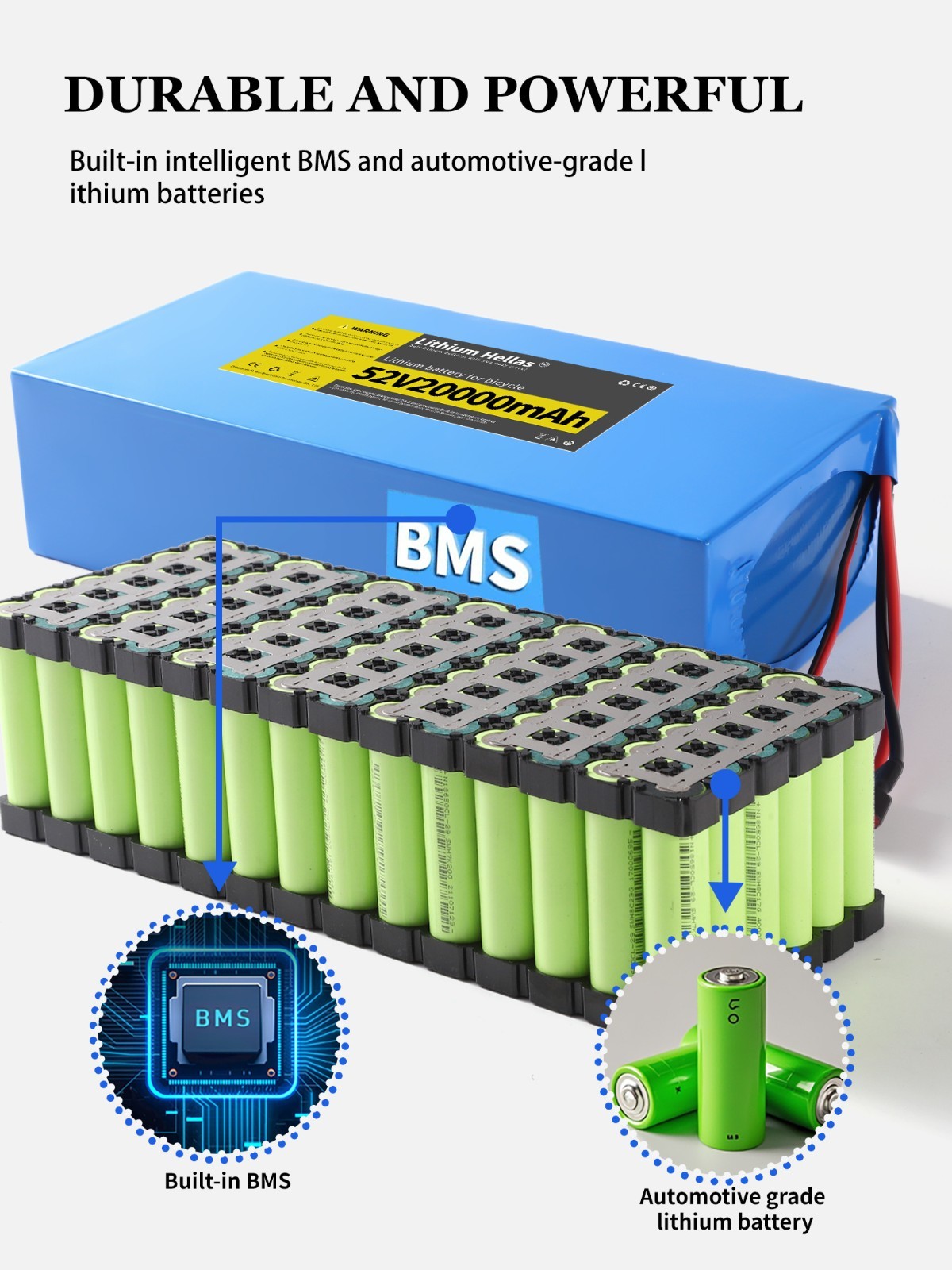 36V 48V 8AH/12AH/20AH Battery for 200W-1500W Ebike Electric Bicycle Bike