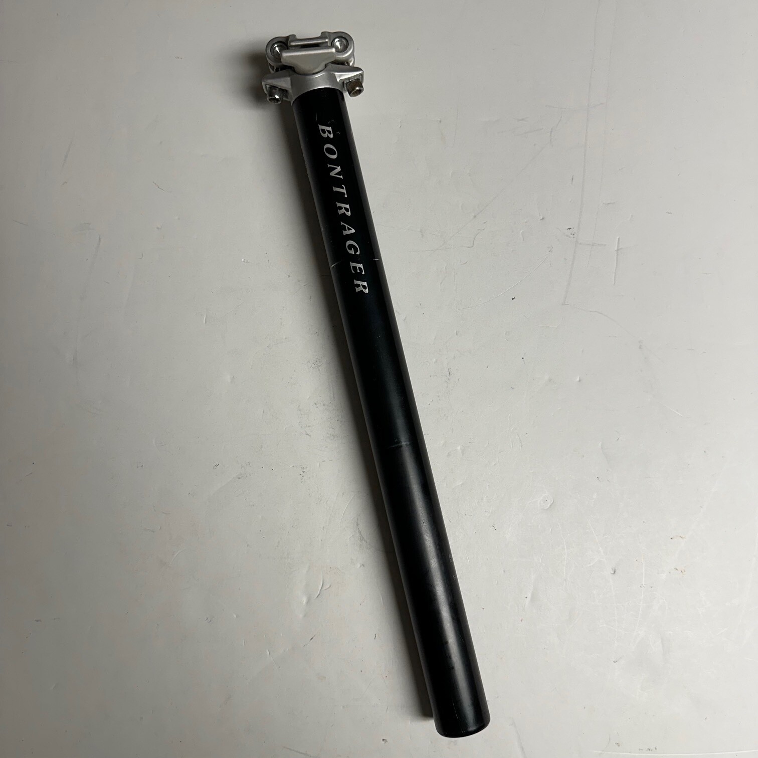 Bontrager Race Black Anodized Aluminum Seatpost 31.6mm x 370mm Long