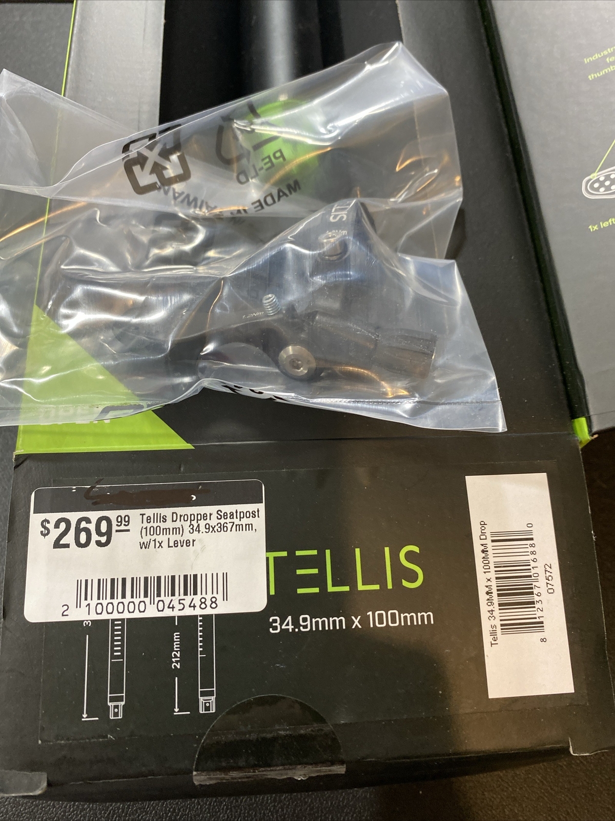 Sdg Tell us Dropped Mtb Seatpost 34.9×367 Mm (9075-181)