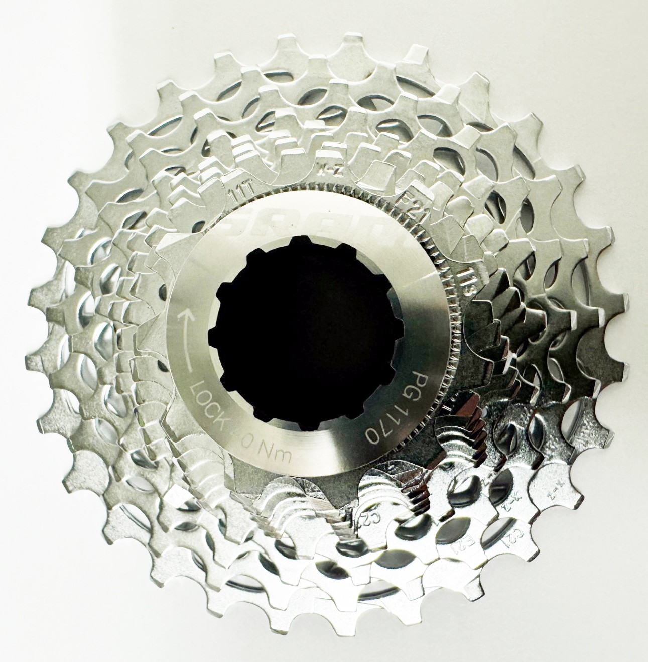 SRAM PG-1170 Cassette – 11 Speed, 11-28t, Silver