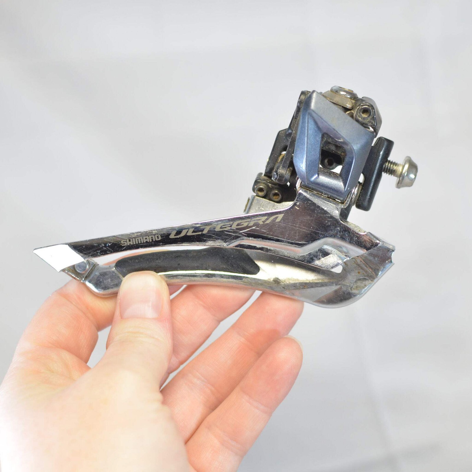 Shimano Ultegra R8000 FD-R8000 11 Speed Front Double Derailleur Braze-On 7/10 Ni