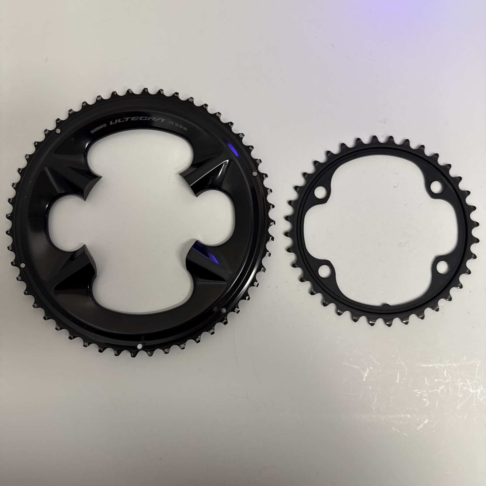 Shimano Ultegra R8100 52/36t,12 Speed Chainrings, HOLLOWGLIDE 110BCD, PRE-OWNED!