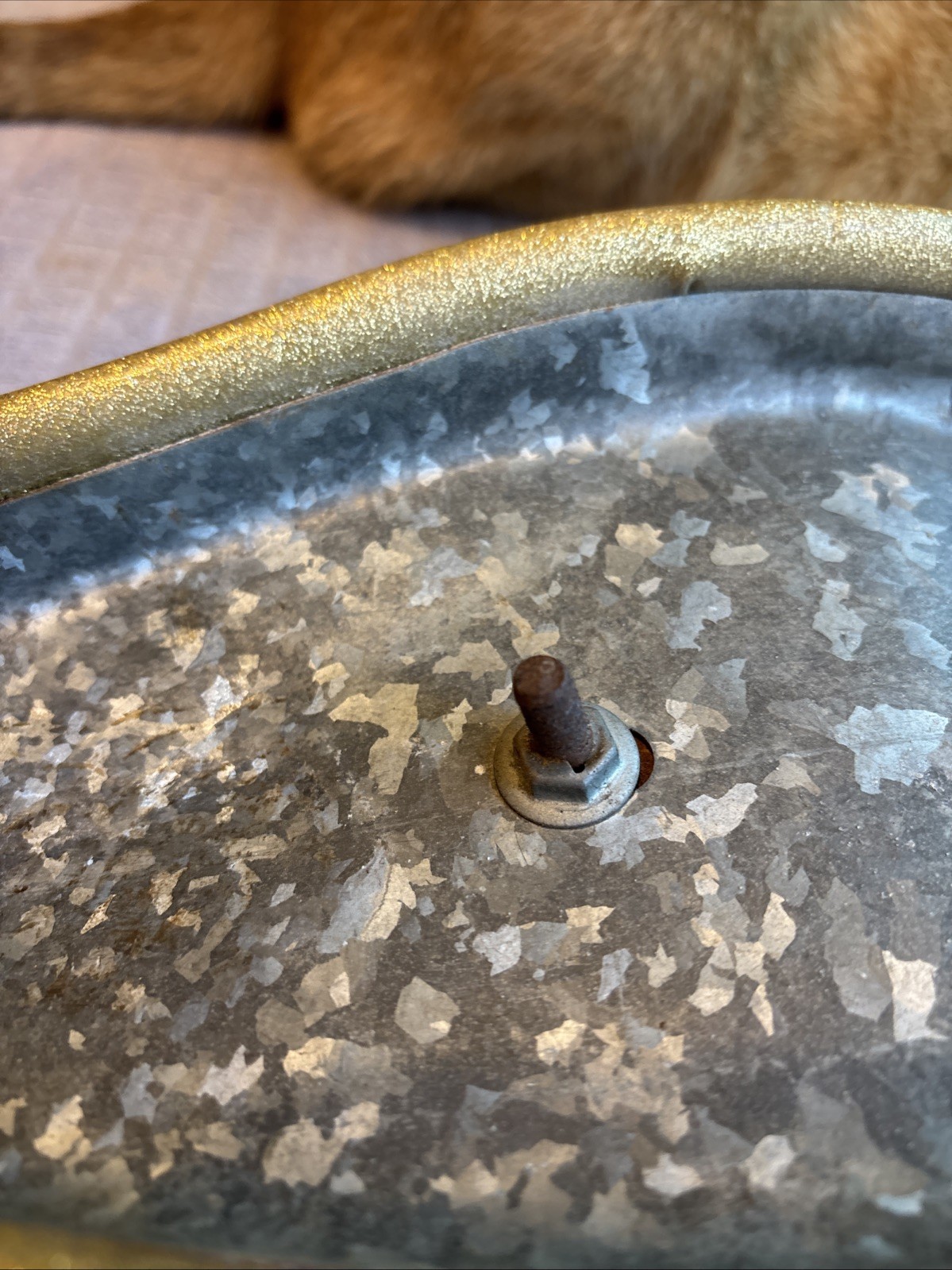 Gold Glitter 18” Banana Seat 1970’s
