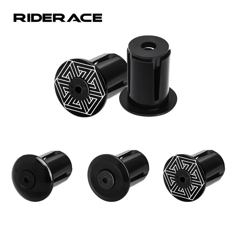 Bicycle Bar Ends Plug Caps Expanding Adjustable Locking Handlebar End Plugs Plas