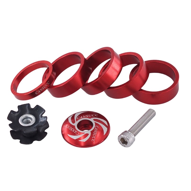 4 Color Headset Front Fork Stem Ring Gasket