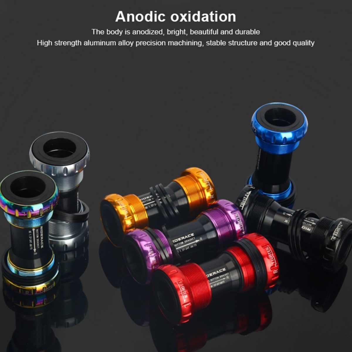 68-73mm Ceramic Ball Bearing Bottom Bracket BB52 Components Multicolour
