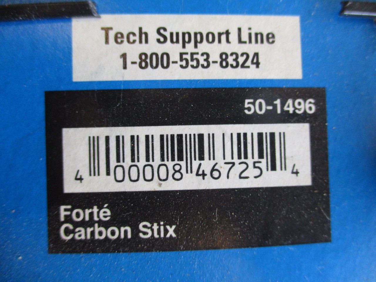 Forte Carbon Stix bar ends, carbon fiber (aluminum clamp)