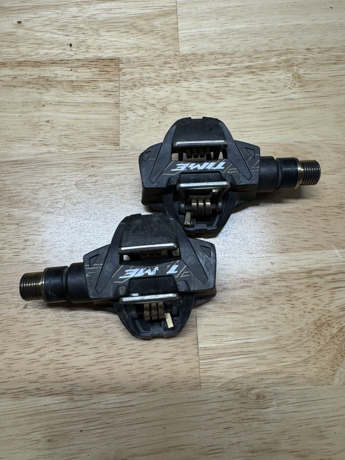TIME ATAC XC 12 Carbon Mountain Bike Pedals w/Cleats Titanium XC MTB Gravel