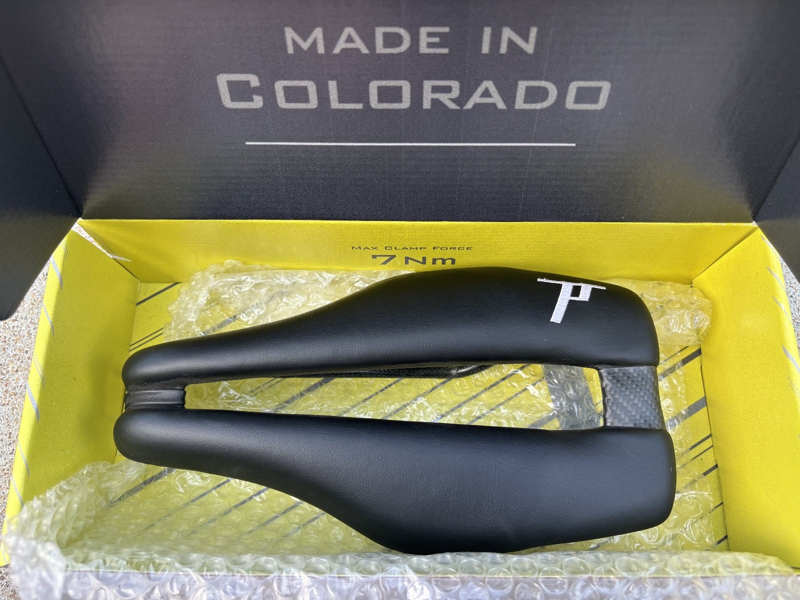 Dash Strike saddle Made in Colorado Narrow version Brand New