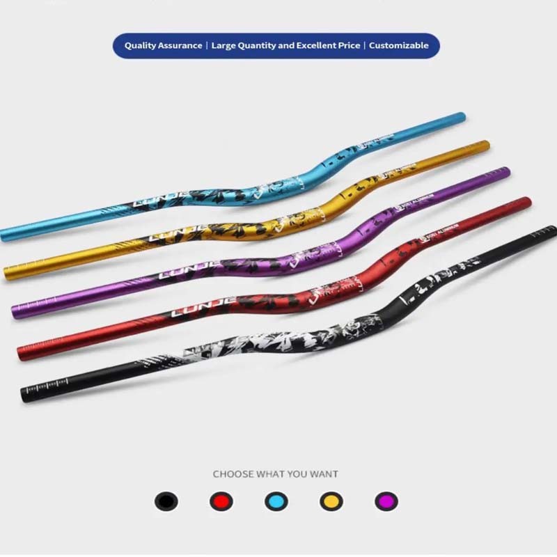 Mountain Bike MTB Handlebars 30/90mm Rise 720mm Long Bicycle Riser for Cycling