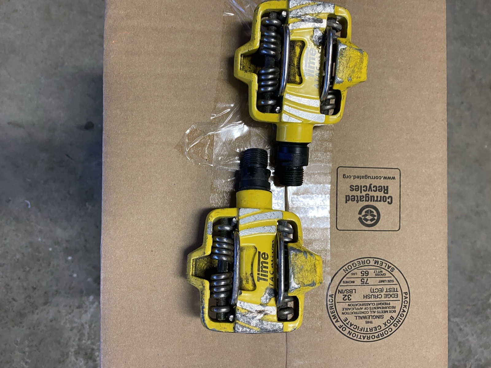 Time ATAC Allium Clipless Pedals 90s MTBMountain Bike Gravel ATB