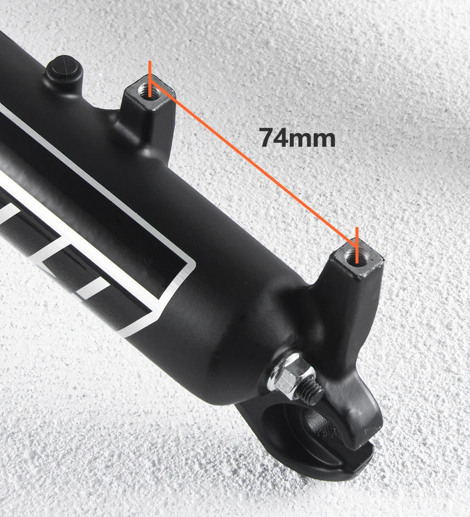 Snow Bike Fork 100/110mm Stroke 20 26 Inch Fat Tire Spring Mechanical Air Fork