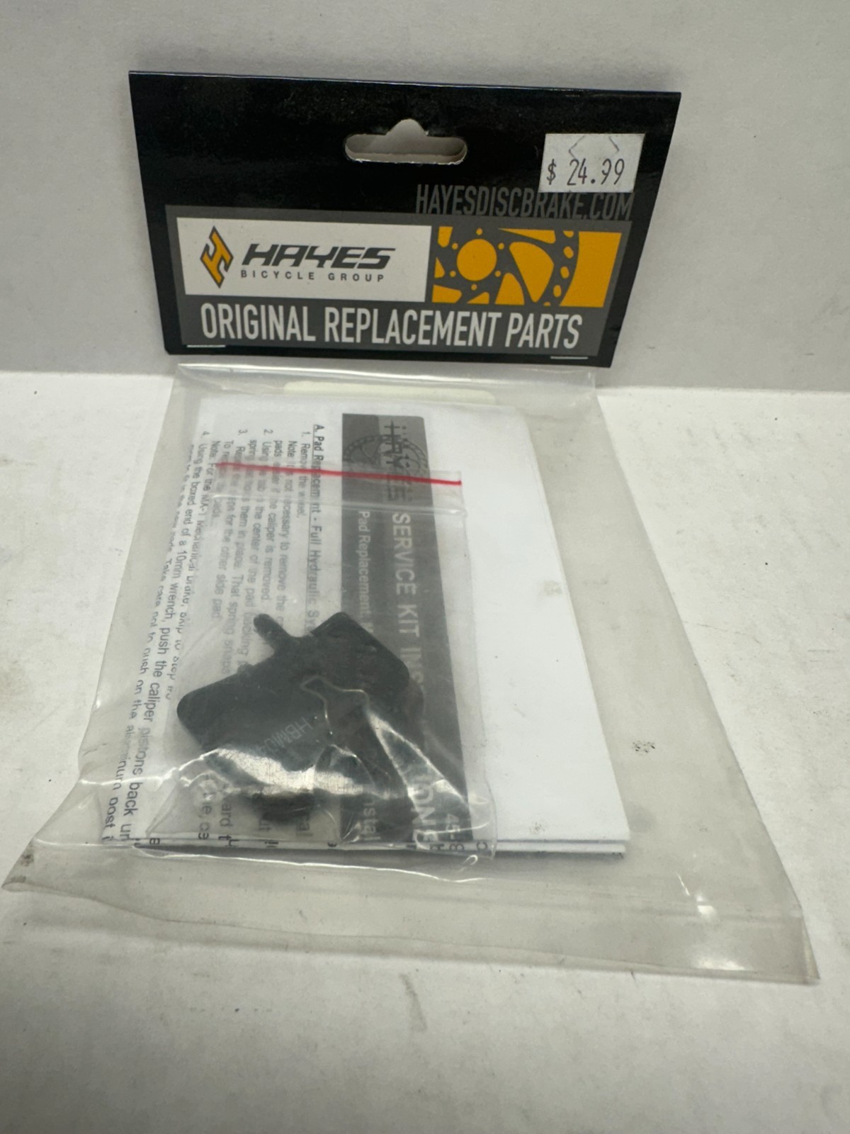 Hayes Disc Brake Pads Semi-Metallic w/ Springs HFX 9 / HFX Mag/MX1/G2 98-16314