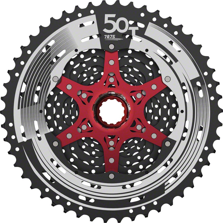 SunRace MZ90 Cassette – 12 Speed, 11-50t, Black