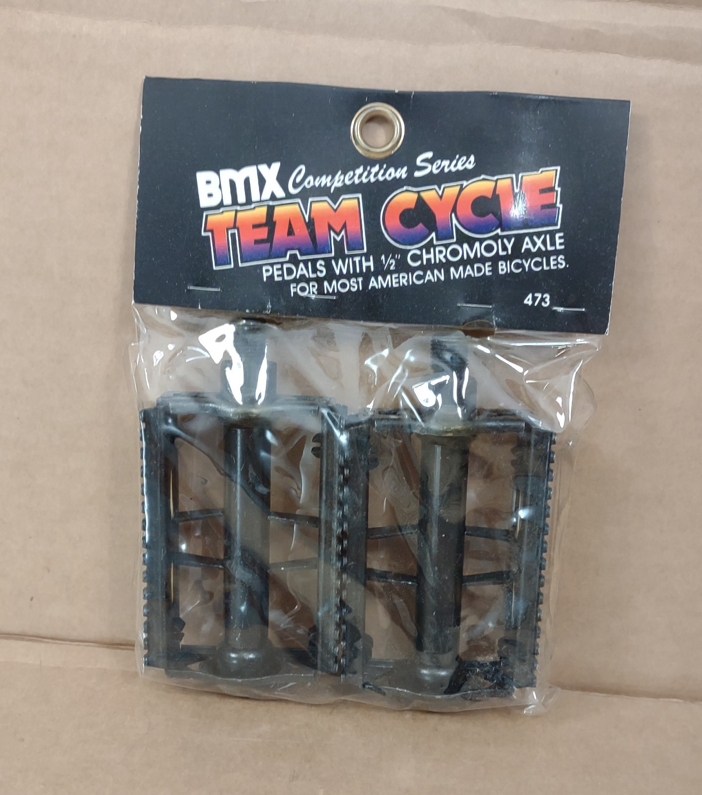 New Vintage Bicycle Pedals Old School BMX 1/2 in