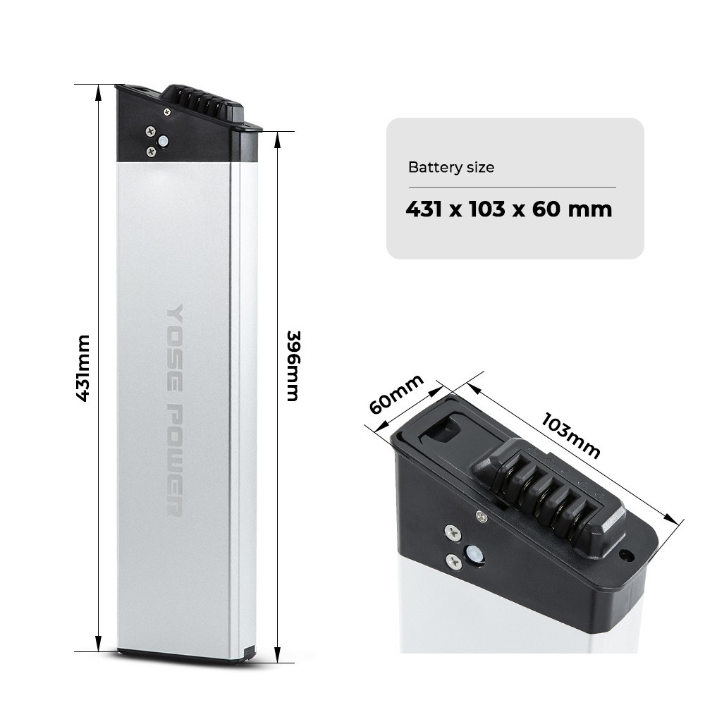 Lectric Bike Battery 48V 11.6Ah for Lectric XP 1.0 2.0 3.0 Ebike Battery 48V