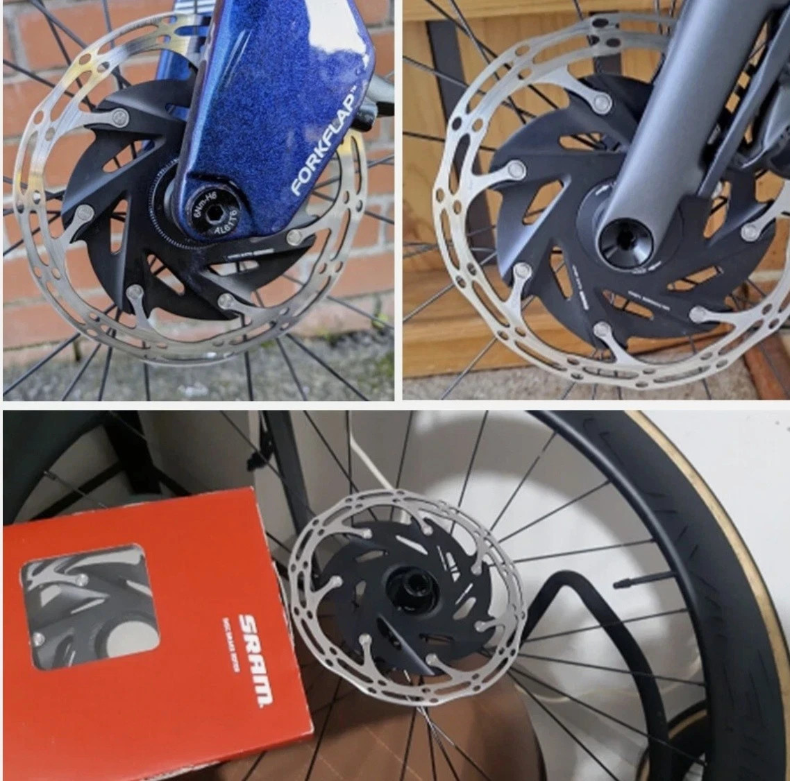 New SRAM CLX-R Disc Brake Rotor 140mm Road Bike Design Centerlock Centerline XR