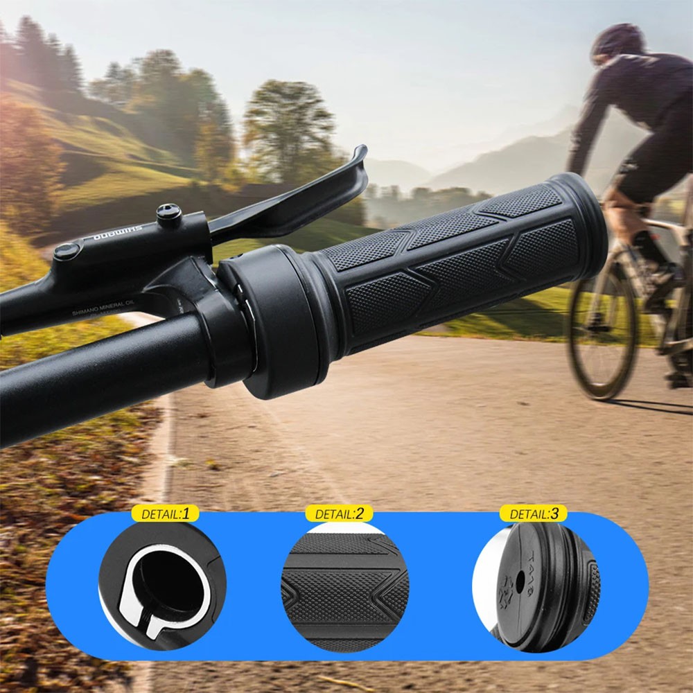12V/24V/36V/48V/60V/72V E-bike 1921X Full Twist Throttle Handle Grips SM/WP