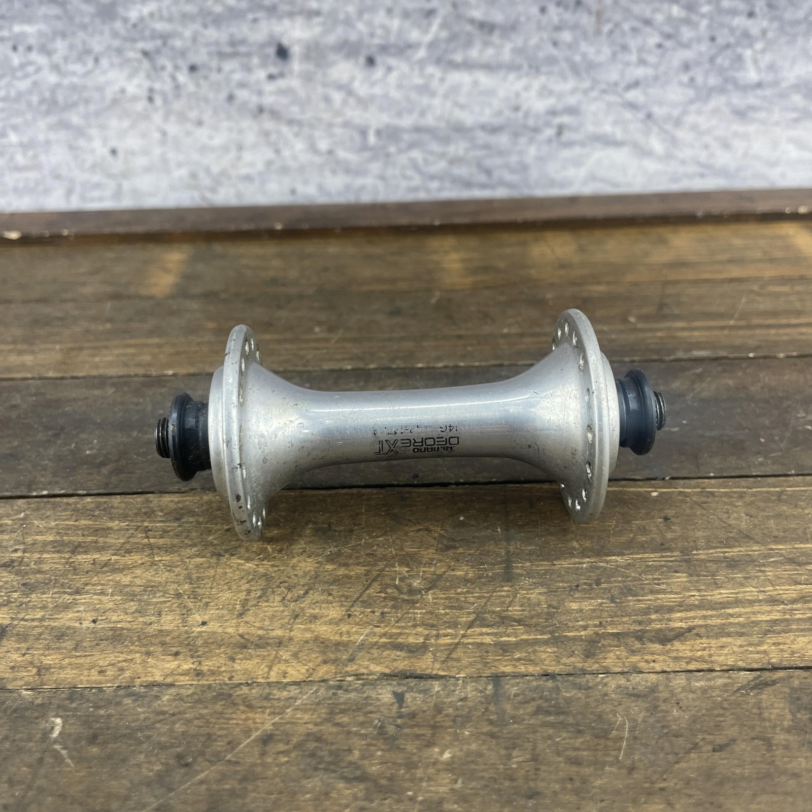 Vintage Shimano Deore XT Front Hub 32H Wheel Bearings Rough Parts / Repair