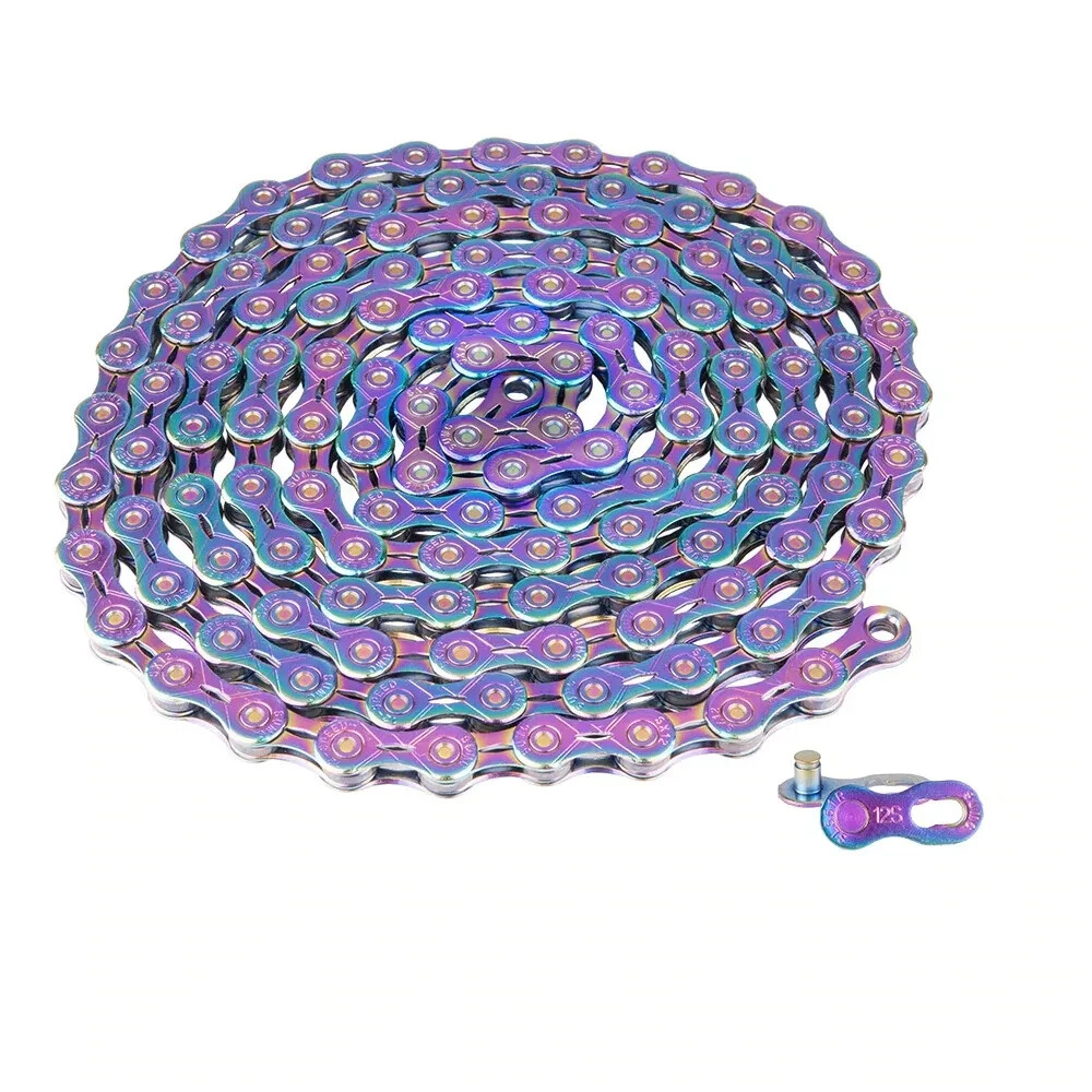 12 Speed Bicycle Chain Colorful Road Bike Ultralight Rainbow Chains SLR/EL ZTTO