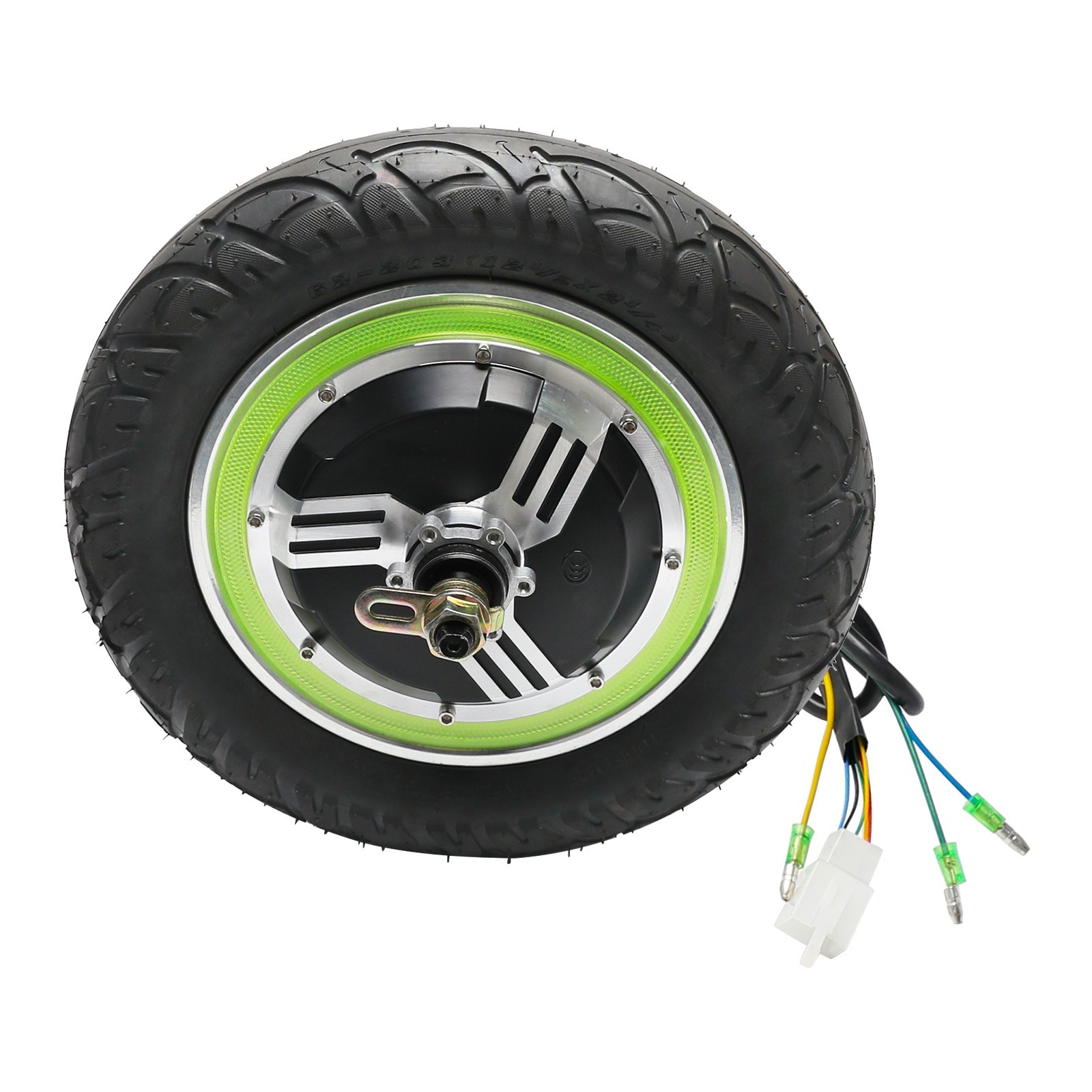 12″ Wheel Hub Motor 36V 500W Brushless Motor Disc Brake e Bike Scooter Tricycle