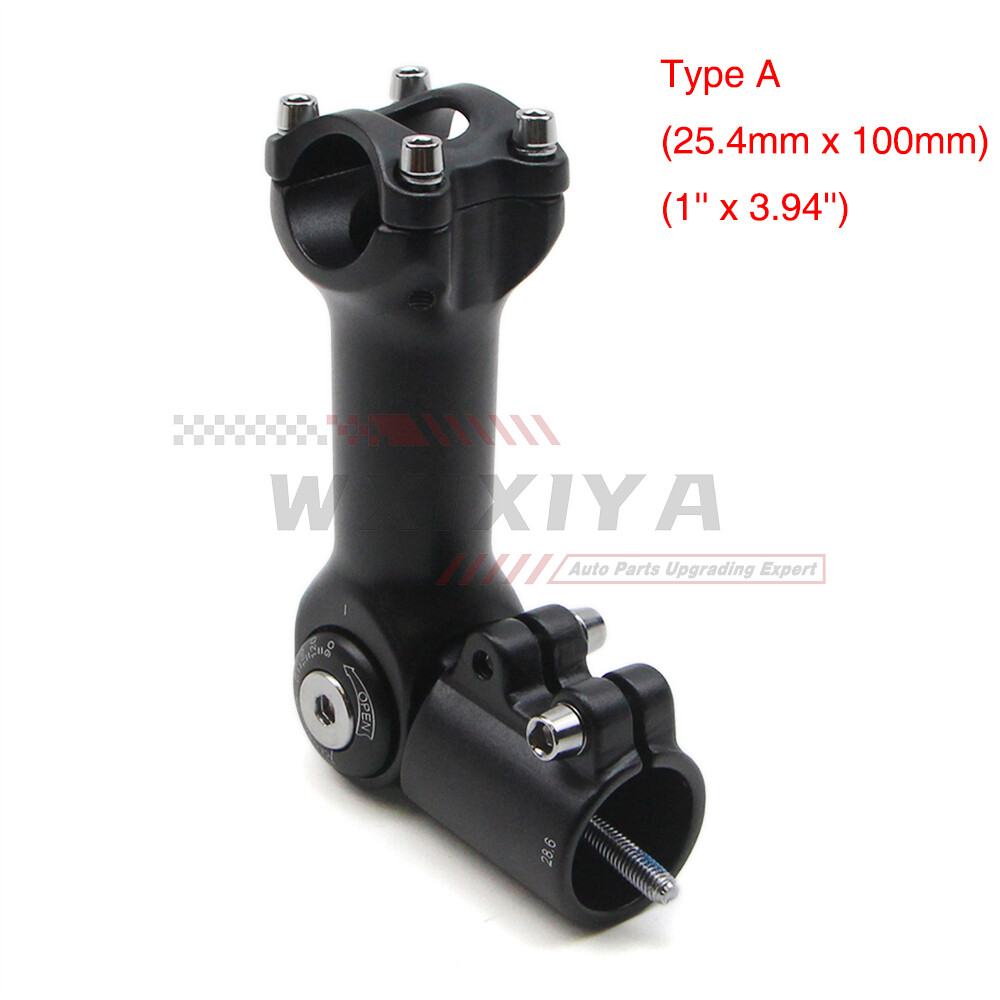 Adjustable Bicycle Handlebar Stem 25.4 / 31.8mm MTB Road Bike Front Fork Riser