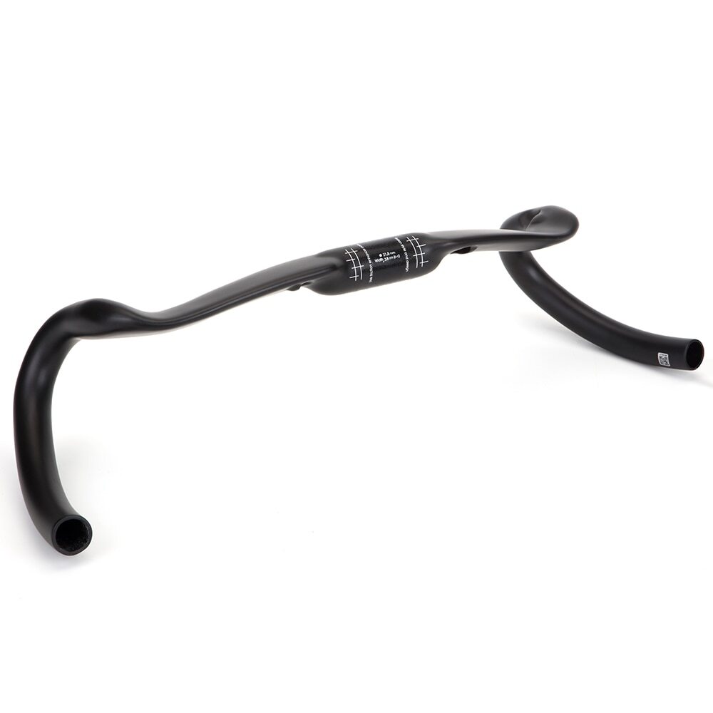 30° Carbon Gravel Bicycle Handlebar Cyclocross Road Bike Drop Bar 370 390 410mm