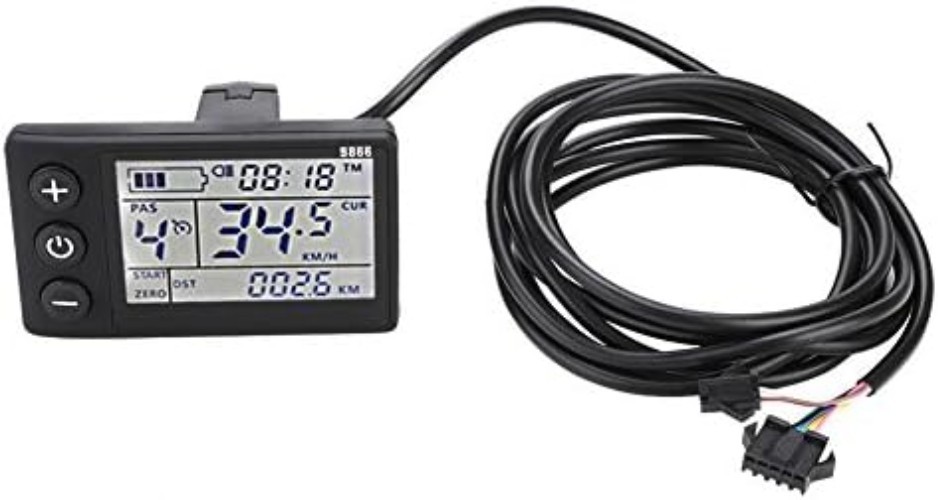 High-Performance 36V-48V LCD Display Brushless Controller for Electric Scooters