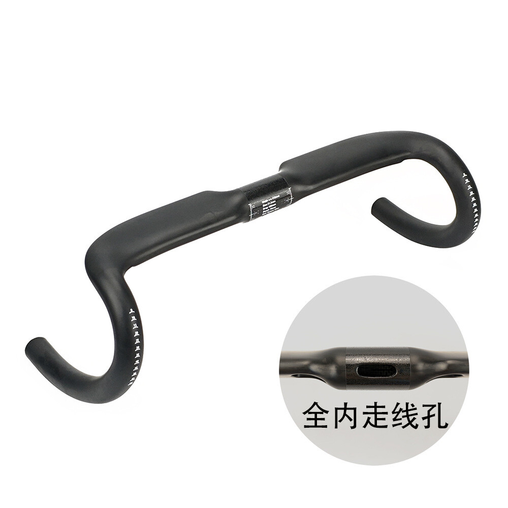 330-430mm Professional Carbon Handlebar Road Racing Bike Drop Bar 31.8mm