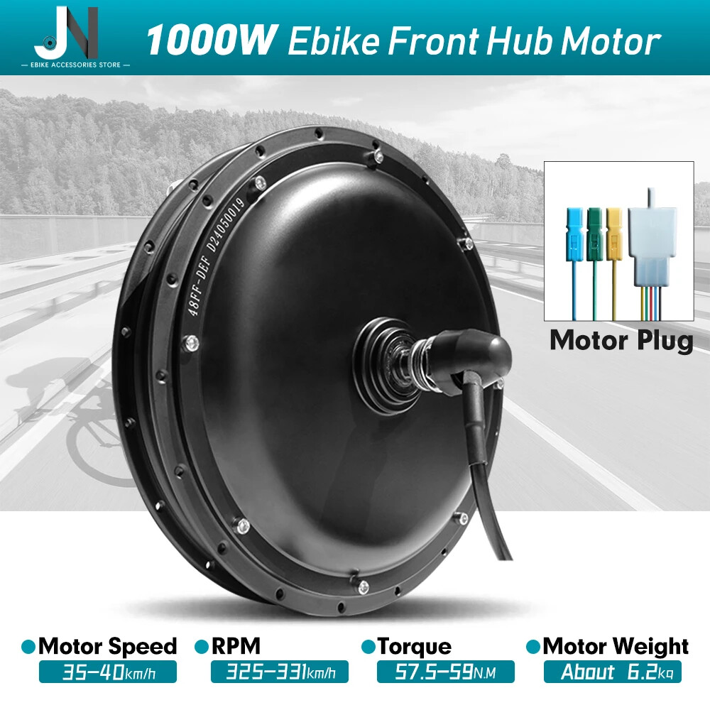 48V 1000W 1500W Brushless Front Rear Hub Motor Wheel for Ebike Conversion Kit