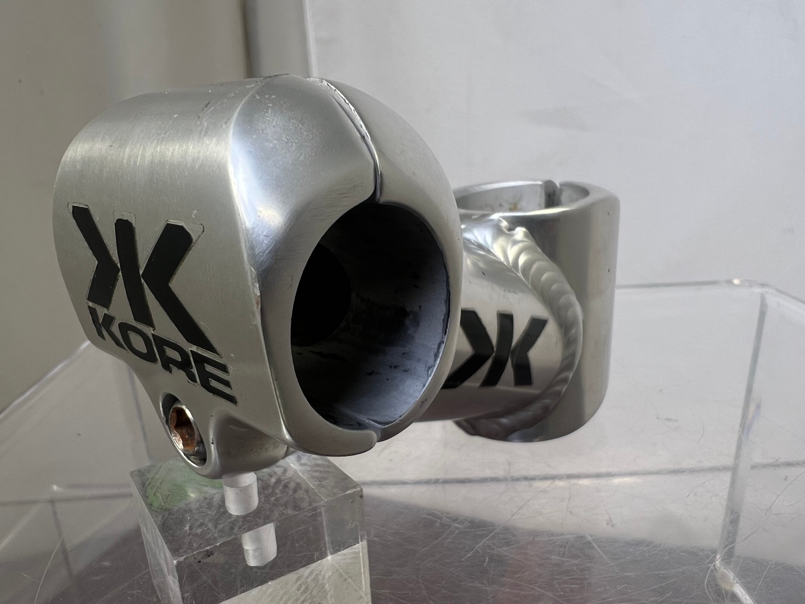 Vintage KORE Stem Silver 25.4mm Clamp 1-1/8″ ⚡RARE⚡ Retro MTB