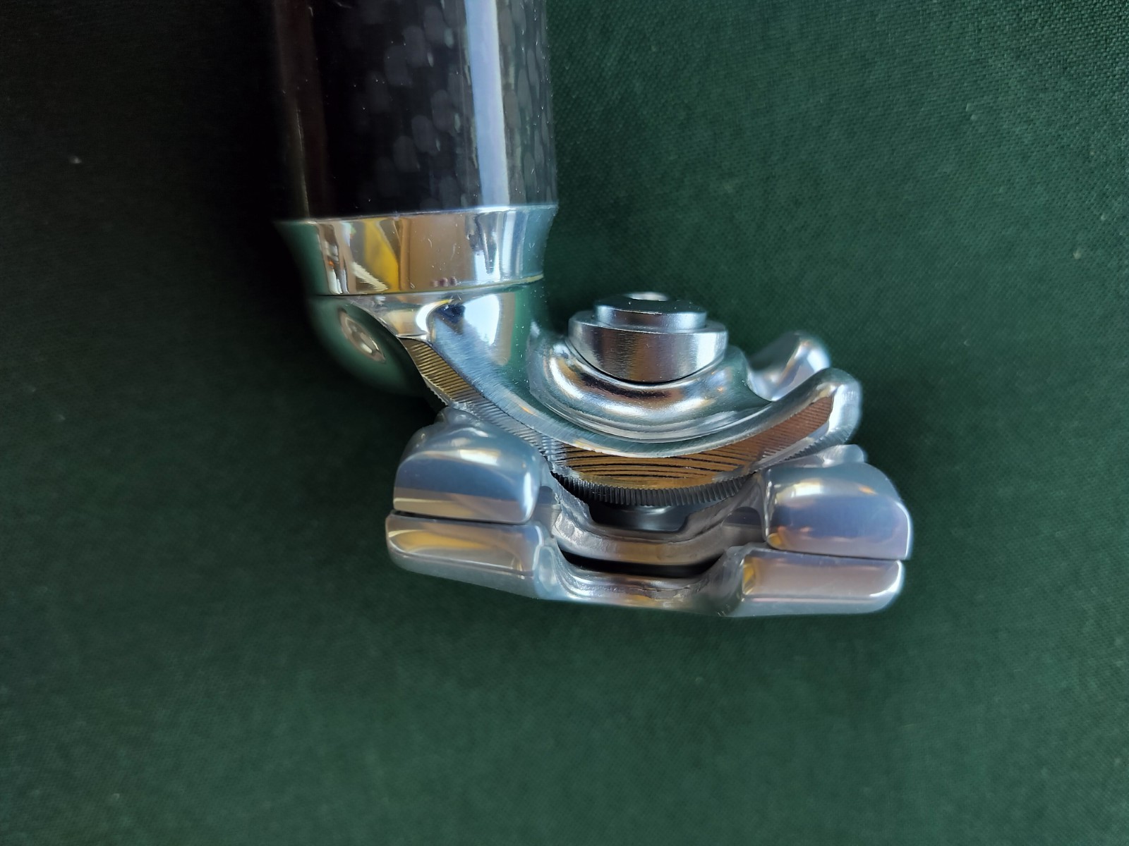 NOS Campagnolo Alloy Saddle Seat Post Clamp & Hardware