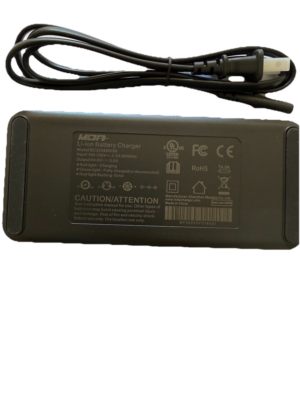 Bandit X-Trail Pro E-bike Charger 3-pin connection 48 V