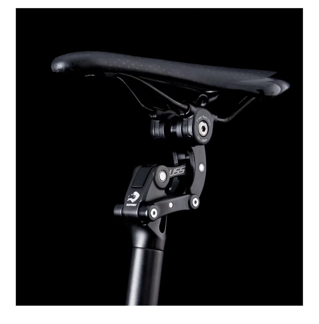 CooMeng SAFORT USS SP18 Suspension Seat Post 4-links Structure 31.6mm