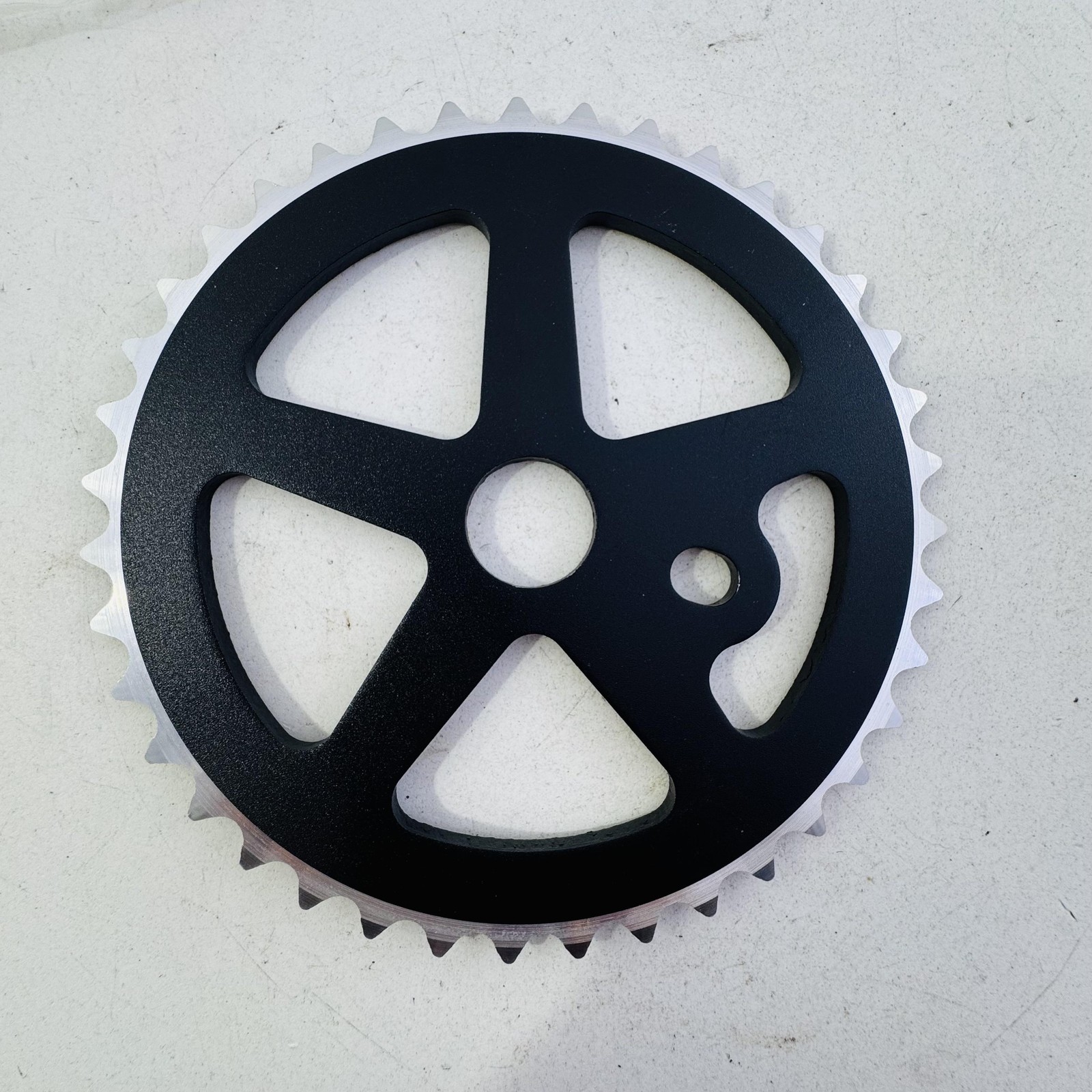 Hub Cog Sprocket Alloy Chainring 1/2 X 1/8 39T Black Bike Anode Single Speed A49