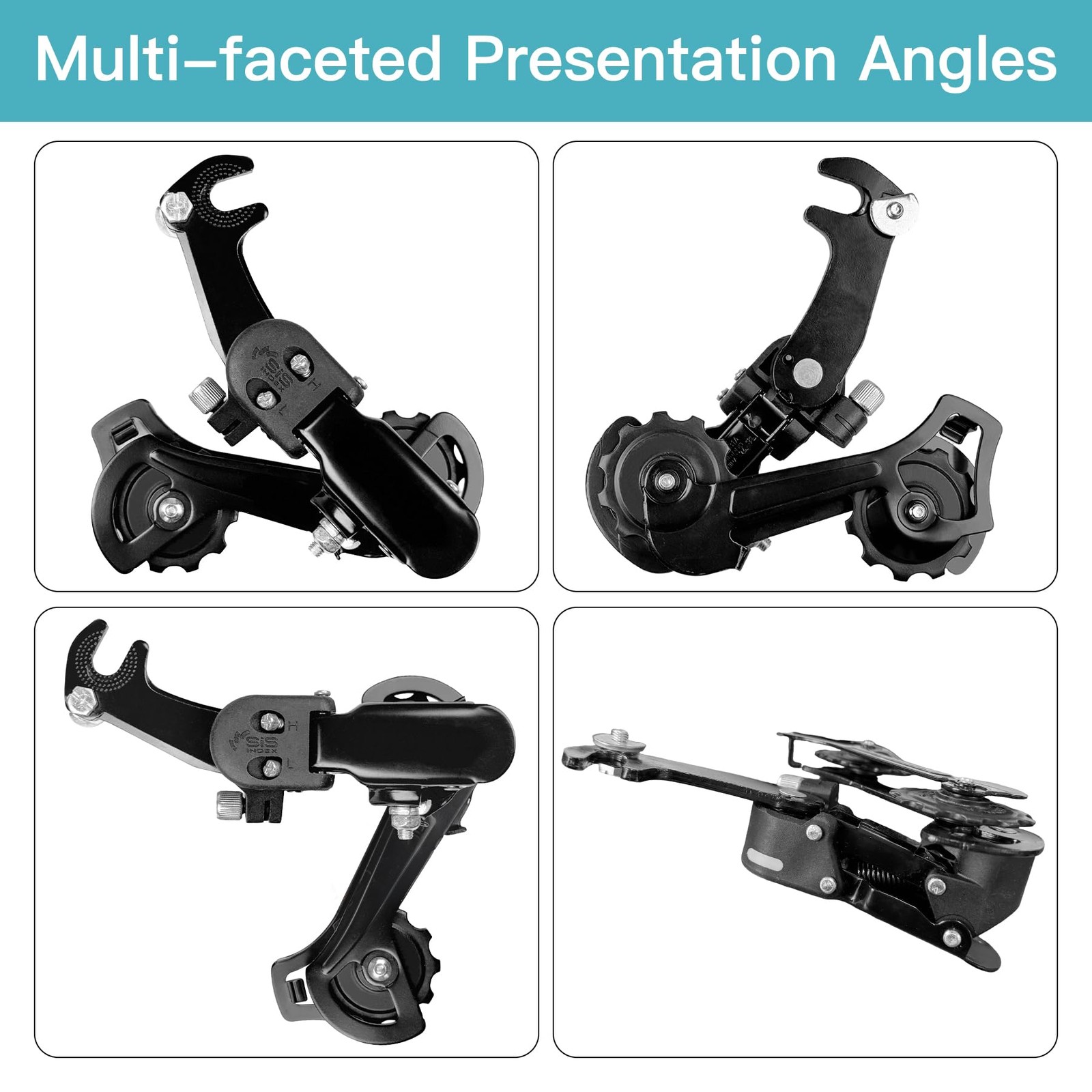 Aikolesa Rear Derailleur Rd-Tz31A 6/7 Speed Hanger Mount Derailleur For