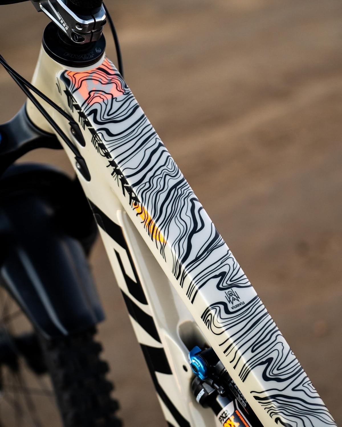 Clear Vinyl Wrap for Bicycle Frame