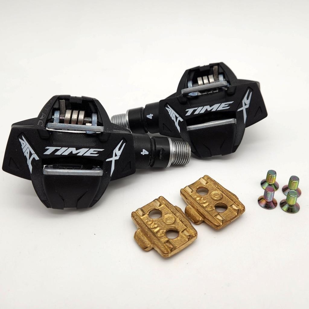 Time ATAC XC4 MTB Carbon Bicycle Pedals w/ Cleats 2014/2015 Model OPEN PACKAGE